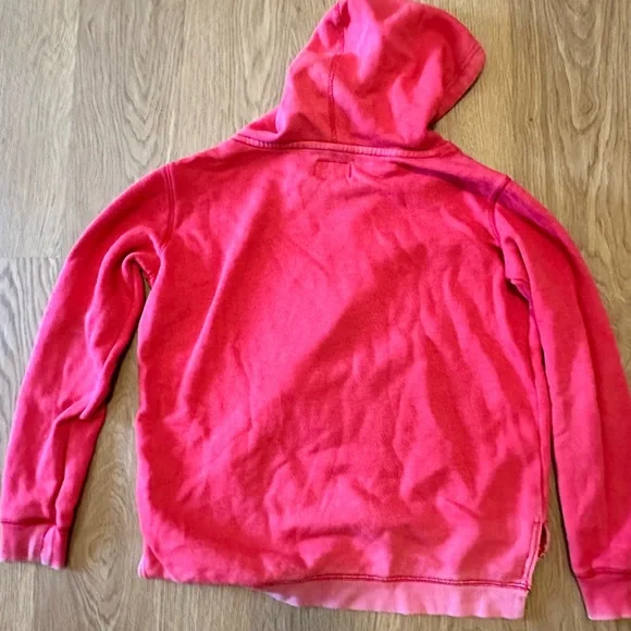 American Eagle Outfitters Red Hoodie Sweatshirt Vintage Aerie - Picture 5 of 5